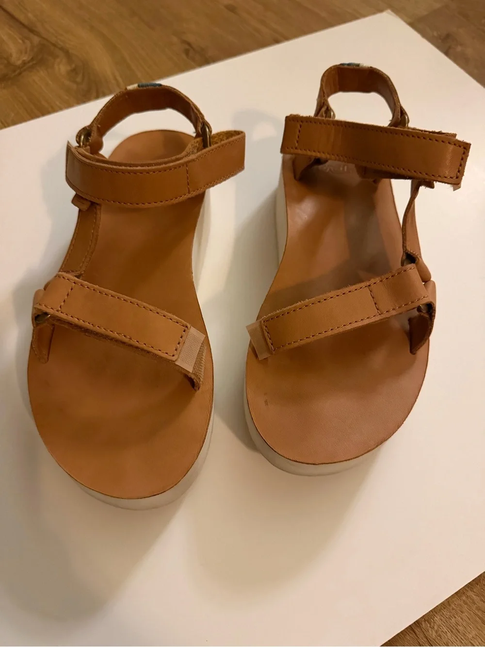 Teva W Flatorm Universal Crafted Sandals- Tan